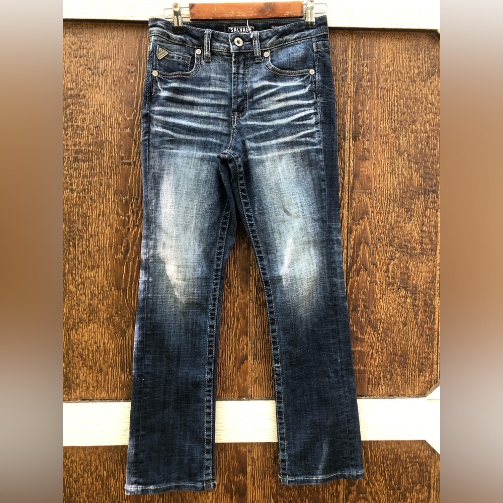 Salvage Buckle Reckless Straight Leg Jeans Youth 16R